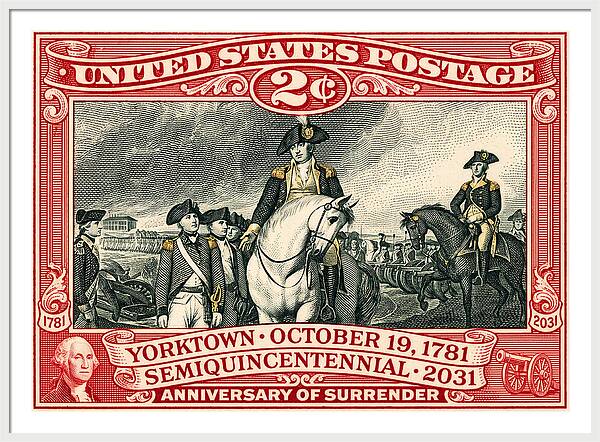 Yorktown 2c - Framed Print