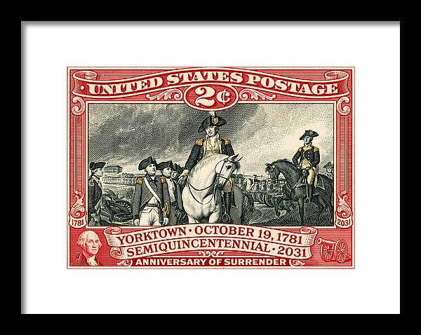 Yorktown 2c - Framed Print