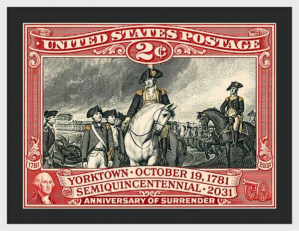 Yorktown 2c - Framed Print
