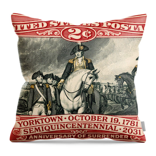 Yorktown 2c - Throw Pillow