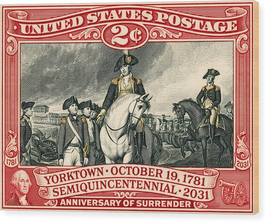 Yorktown 2c - Wood Print
