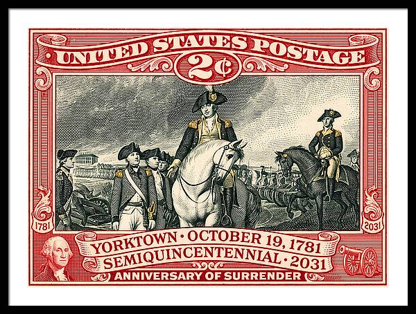 Yorktown 2c - Framed Print
