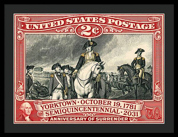Yorktown 2c - Framed Print