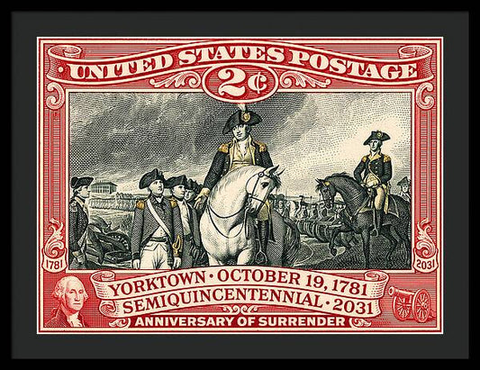Yorktown 2c - Framed Print