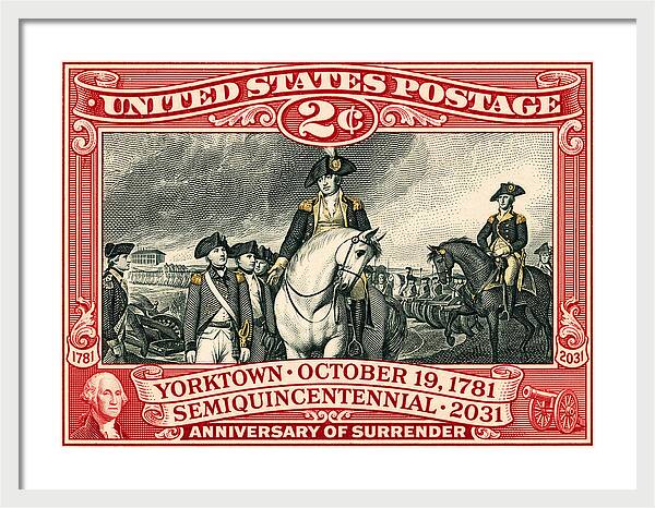 Yorktown 2c - Framed Print