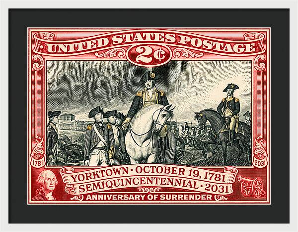 Yorktown 2c - Framed Print