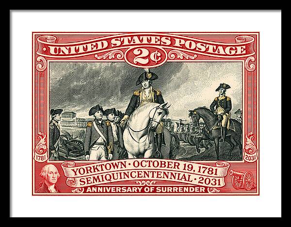 Yorktown 2c - Framed Print