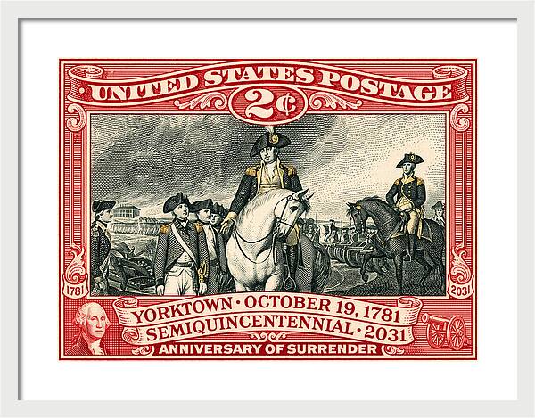 Yorktown 2c - Framed Print