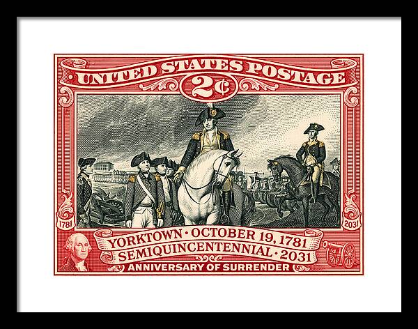 Yorktown 2c - Framed Print