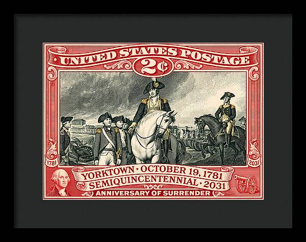 Yorktown 2c - Framed Print