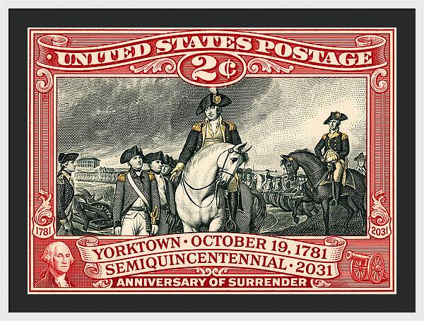 Yorktown 2c - Framed Print