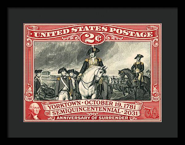 Yorktown 2c - Framed Print