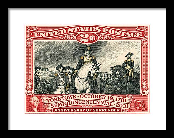Yorktown 2c - Framed Print