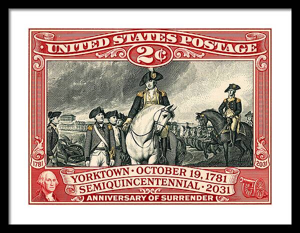 Yorktown 2c - Framed Print