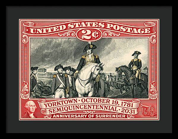 Yorktown 2c - Framed Print