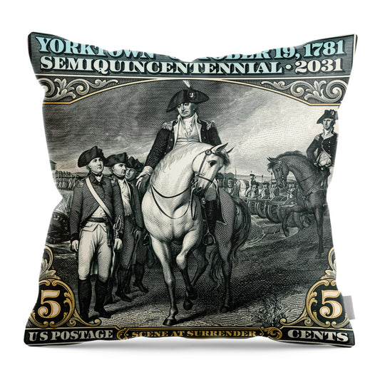 Yorktown 5c - Throw Pillow