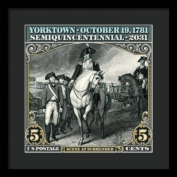 Yorktown 5c - Framed Print