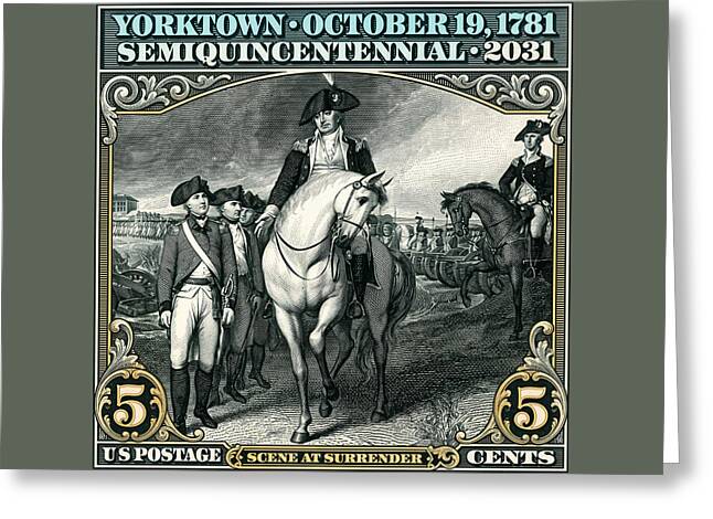 Yorktown 5c - Greeting Card