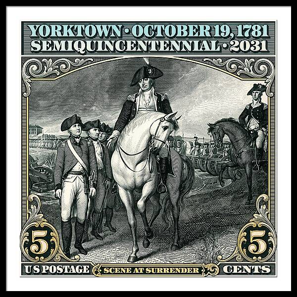 Yorktown 5c - Framed Print