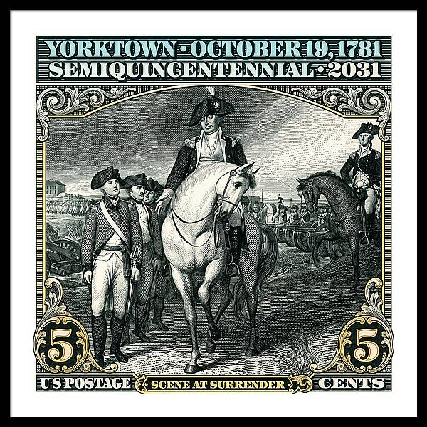 Yorktown 5c - Framed Print